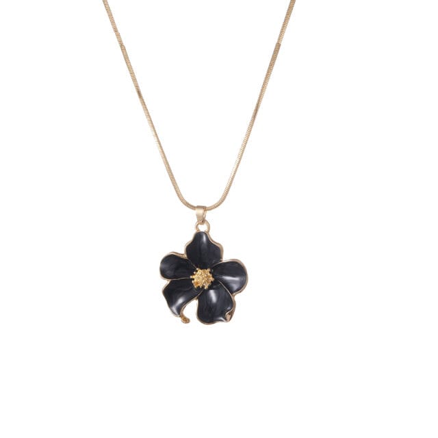 Halsband Kort Blomma